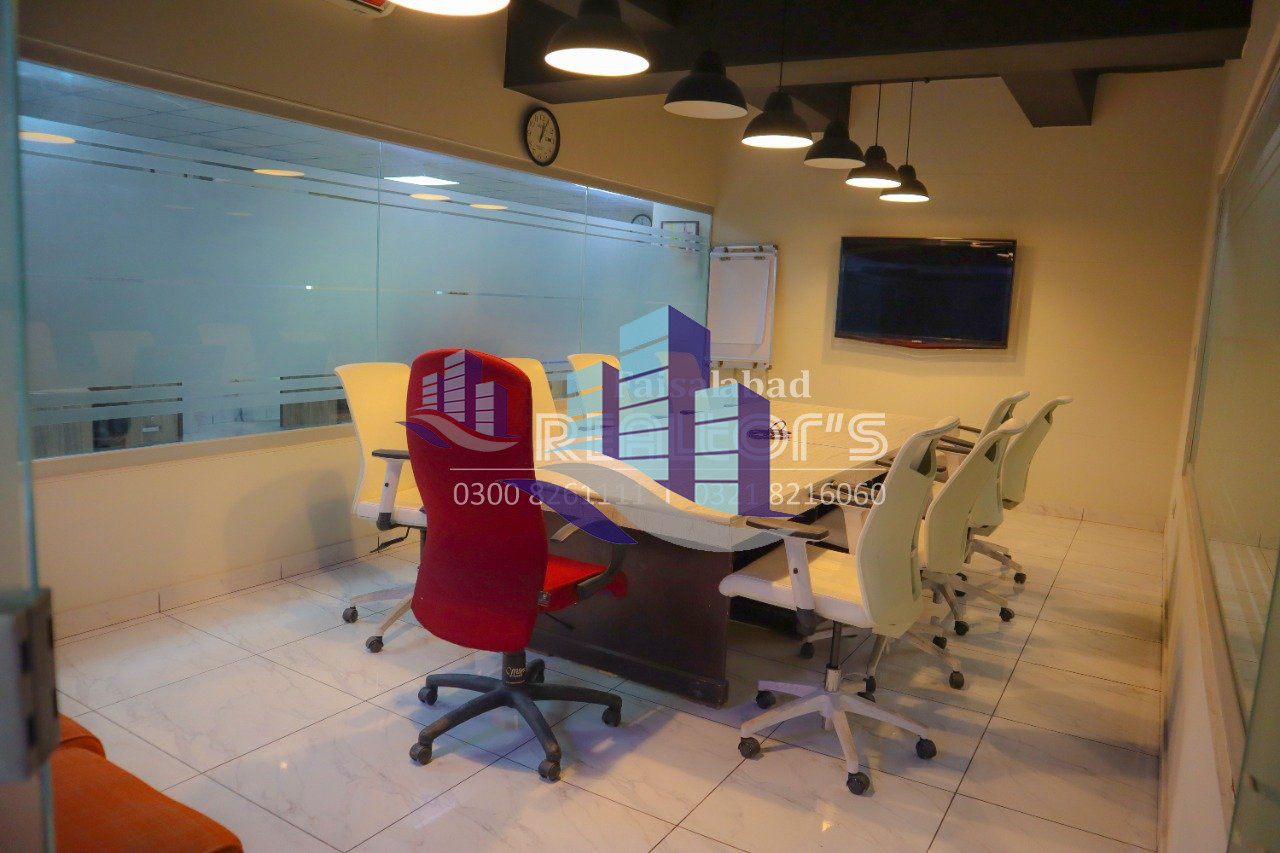 650 sq.ft Office for Rent at kohinoor Plaza, Faisalabad