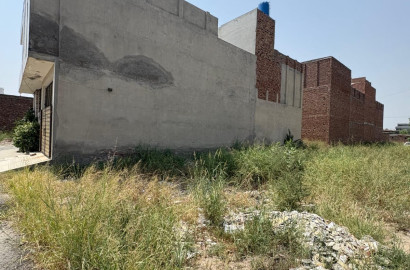 3 Marla Residential Plot for Sale in Officer Colony Canal Road Faisalabad