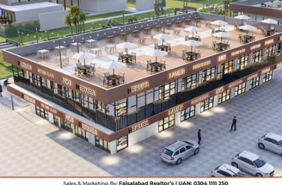 624 Sq.Ft Shop for Sale in Faisalabad Square C-Block First Floor, Faisalabad