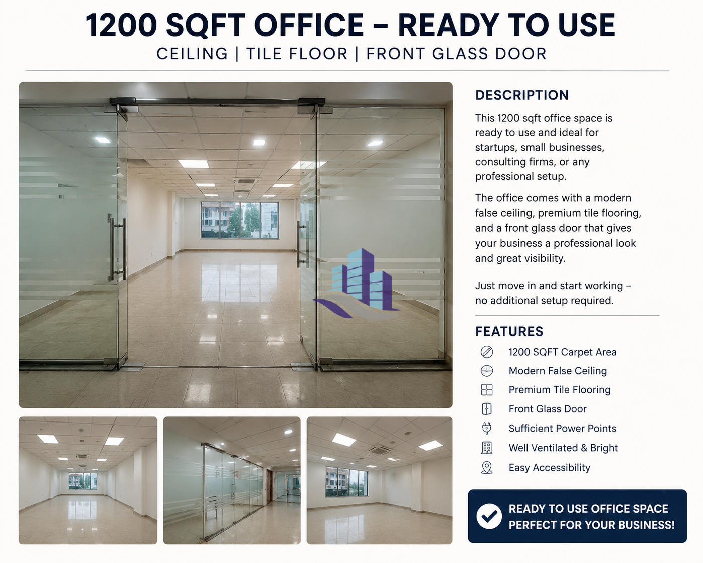 Office for rent in Kohinoor City Faisalabad