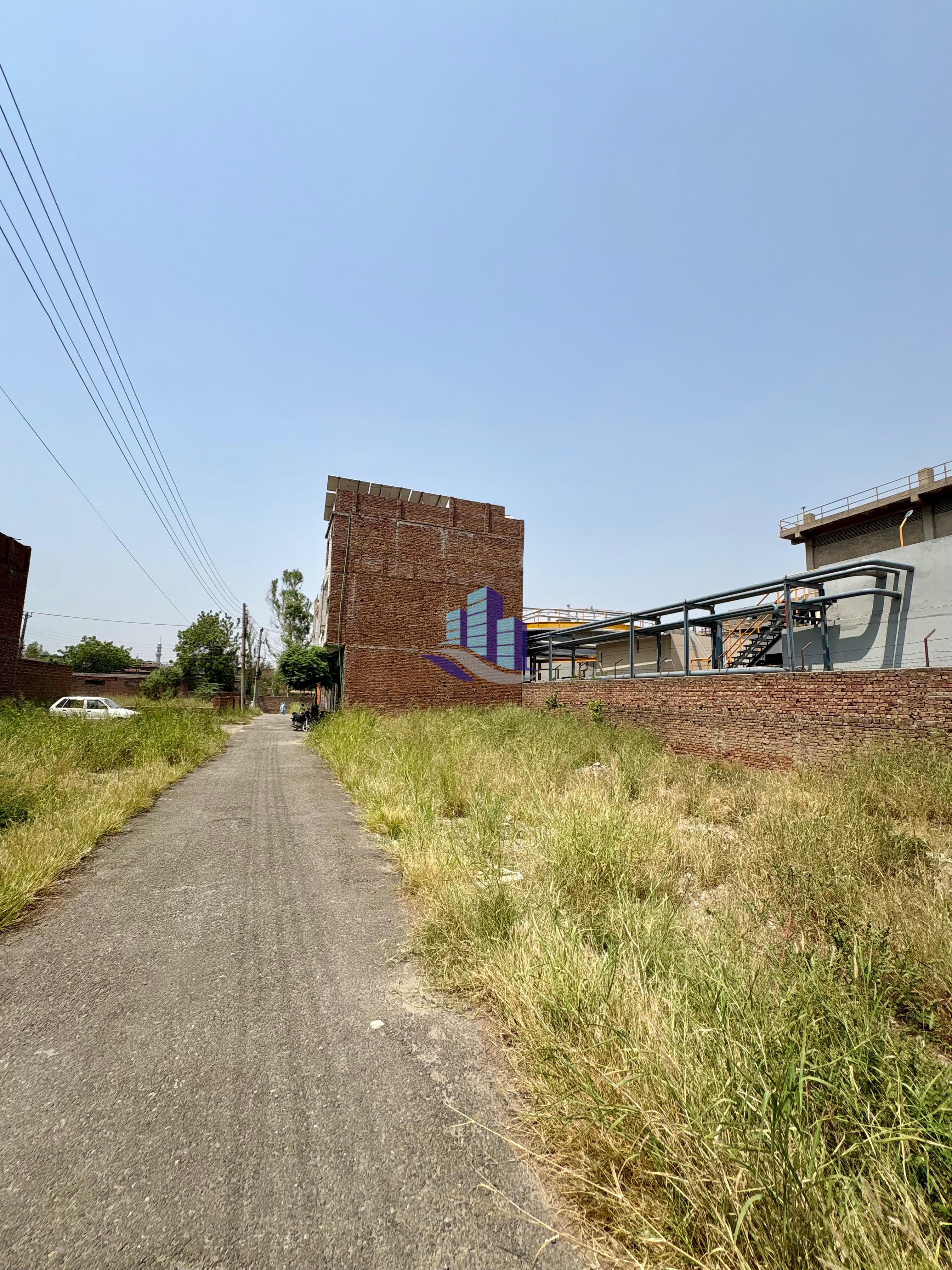Ideal 52 Marla Commercial Corner Plot For Sale At Main Samundri Road Faisalabad