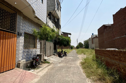 3 Marla Residential Plot for Sale on Canal Road Faisalabad