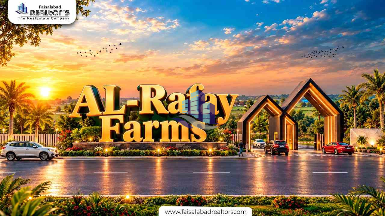 Al Rafay Farms: Farmhouse Land Project in Faisalabad