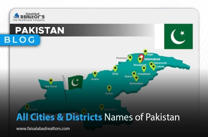 All Cities & Districts Names of Pakistan