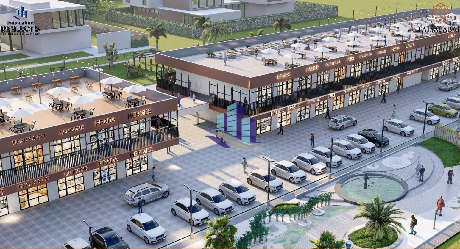 312 Sq. Ft. Shop for Sale at Faisalabad Square, Main Jhang Road