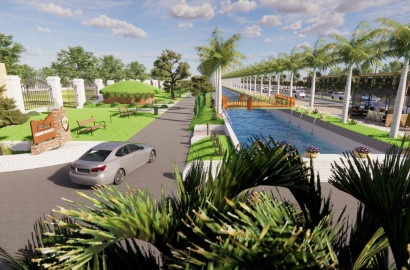 Ideal 2 Kanal Farmhouse Land For Sale Main Samundri Road Faisalabad