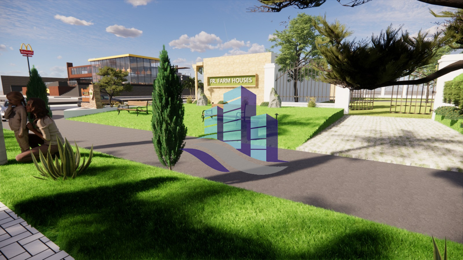 Ideal 20 Marla Canal or Road Facing Plot For Sale for Farm House On Main Samundri Road Faisalabad