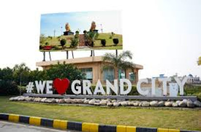 3 Marla Plot for sale in Grand city, Faisalabad