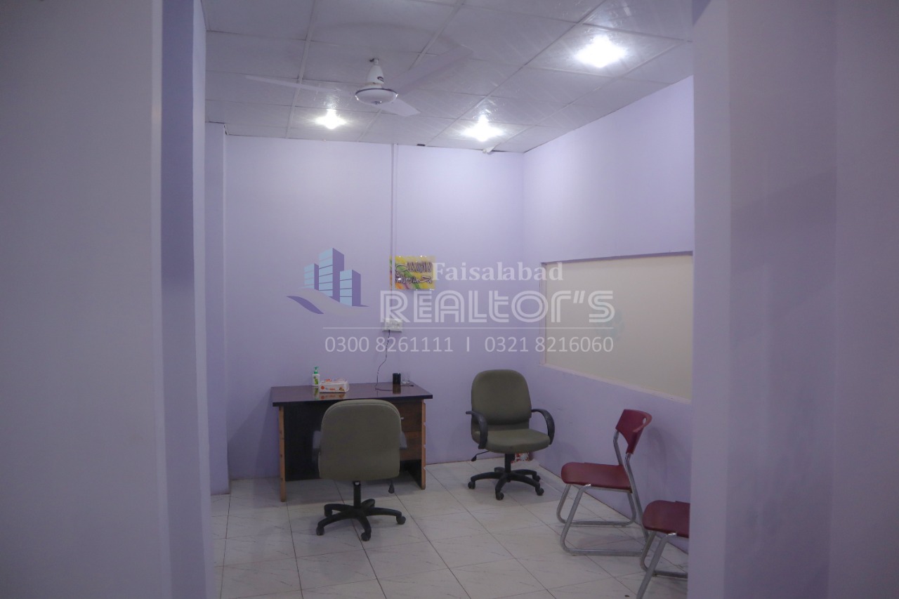 1200 sq ft Office on Rent at jaranwala road Kohinoor Faisalabad