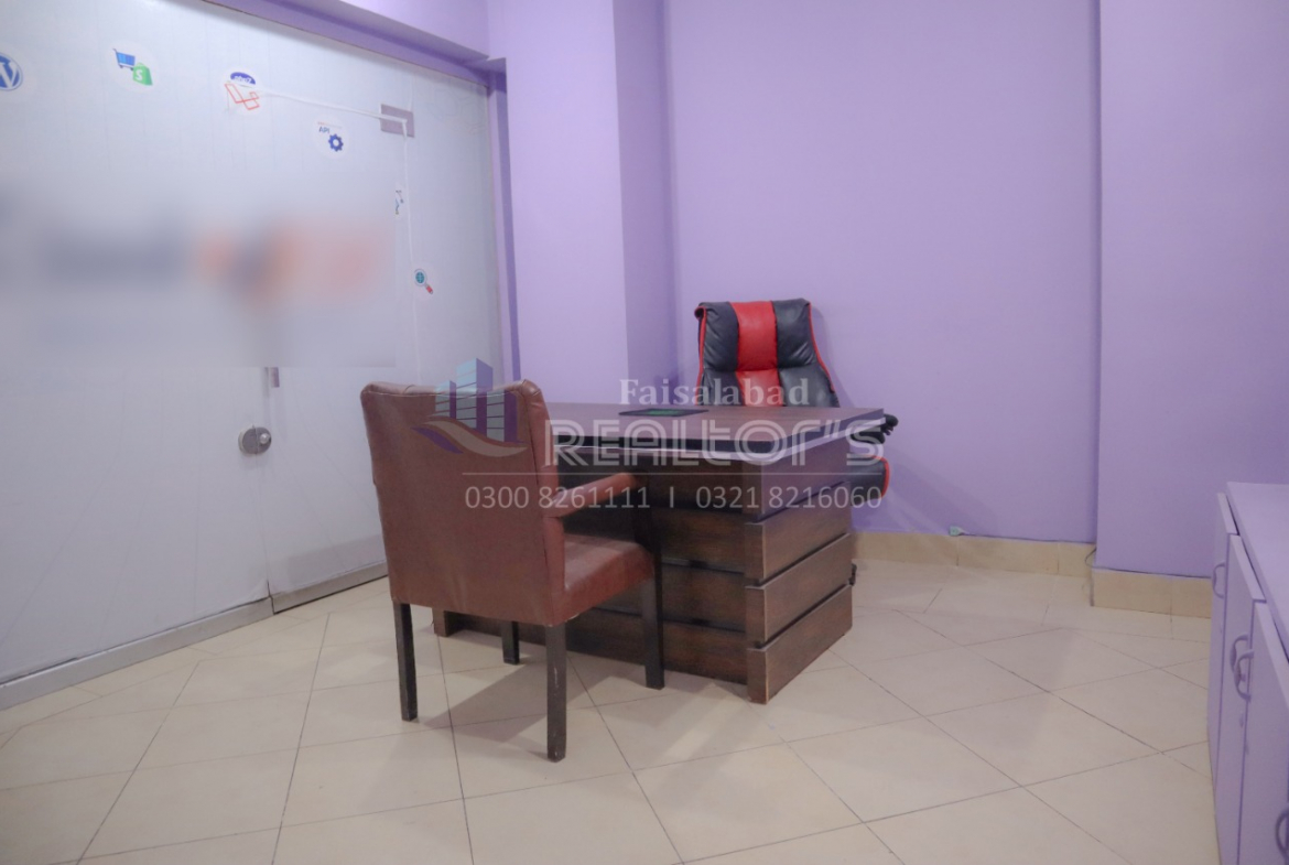 1200 sq ft Office on Rent at jaranwala road Kohinoor Faisalabad