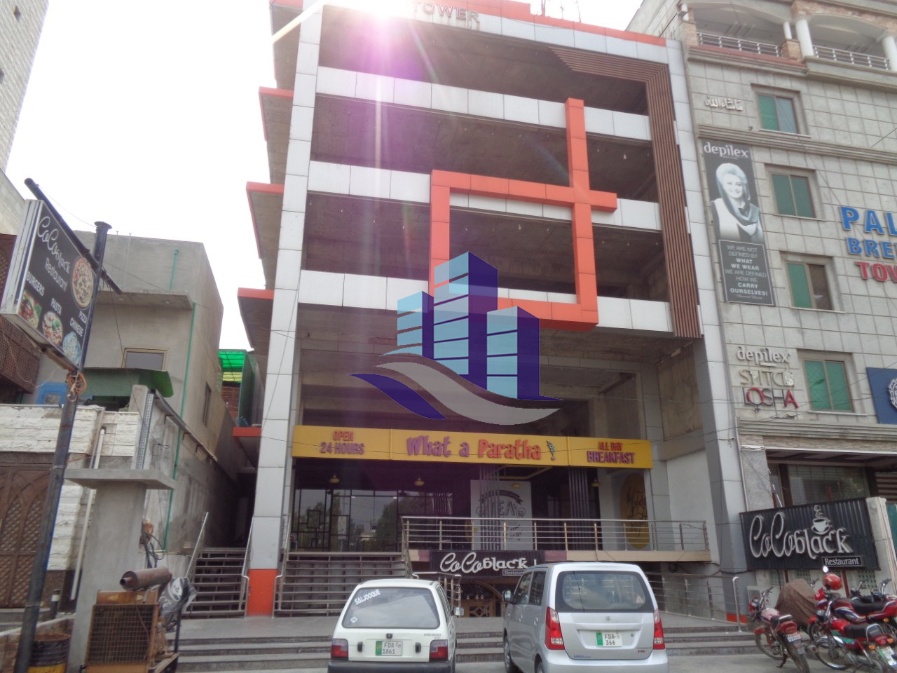 86 marla ideal building available on Rent