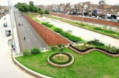 Prime 1 Kanal PLOT for sale  ABDULLAH GARDEN  CANAL ROAD FAISALABAD