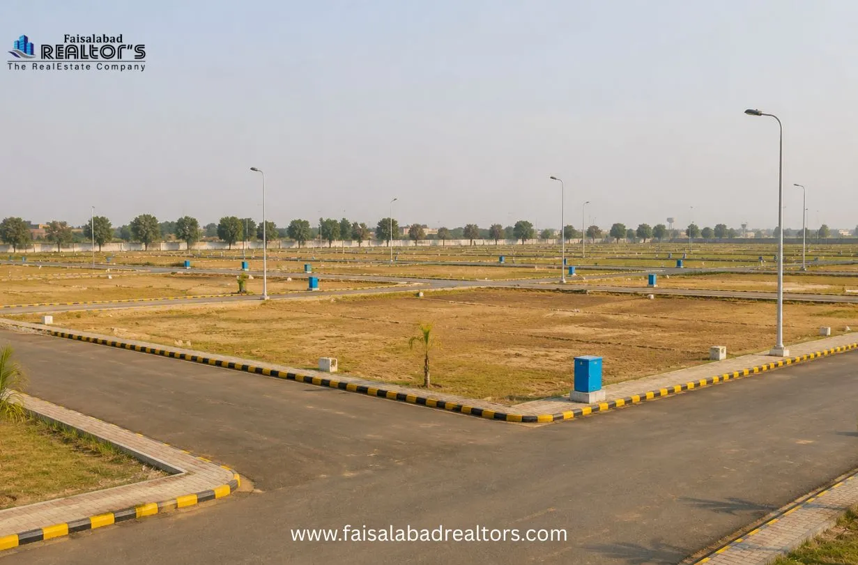 4 Marla Plot for Sale in Officer Colony Faisalabad