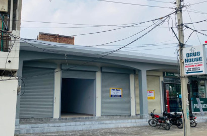 Brand new Shop on Rent for Mart at Madina Town Faisalabad