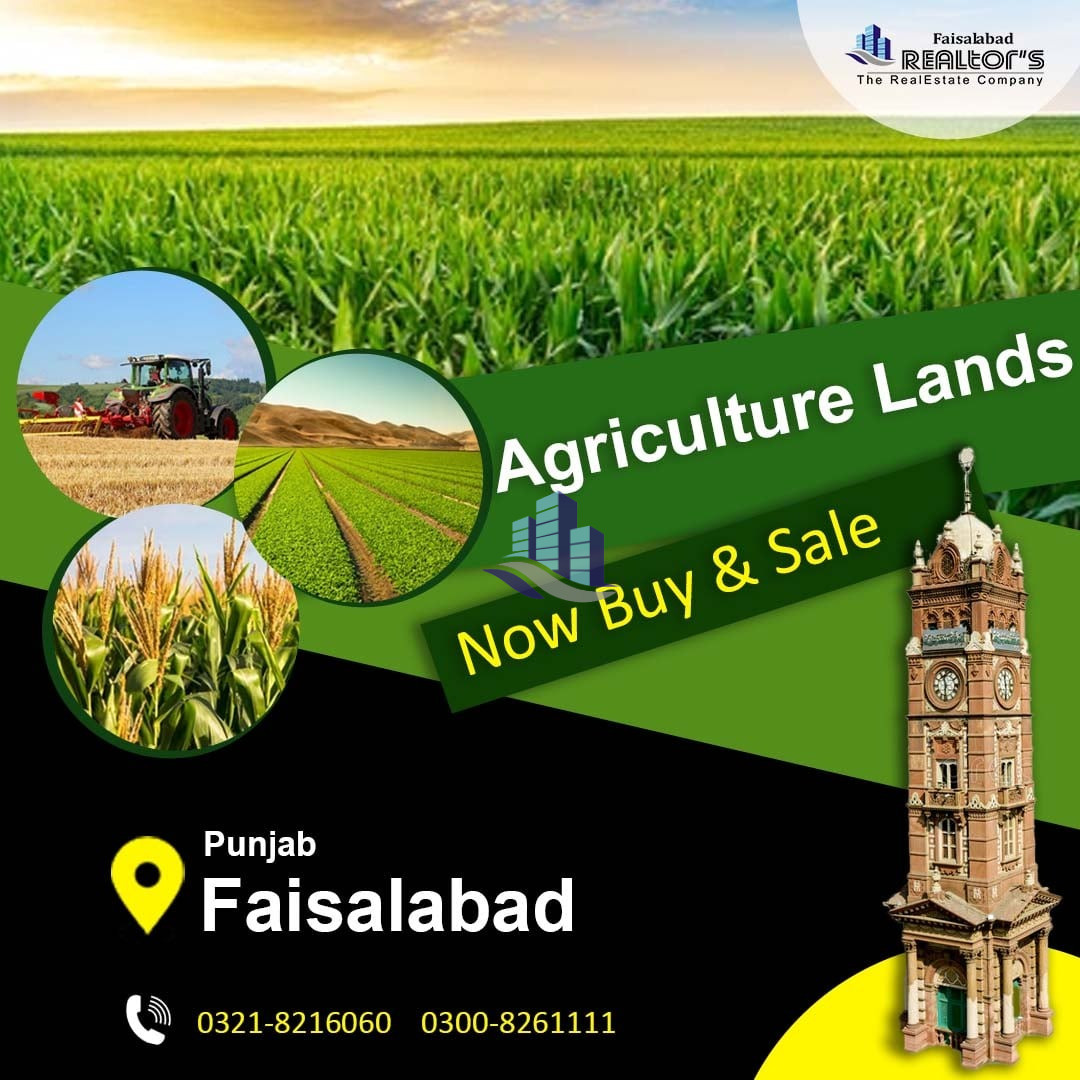 Premium 4 Kanal  Land For Sale For Farmhouse   Near Jhangh Road Faisalabad
